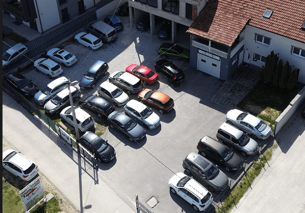 ASP parking blizu aerodroma u sarajevu